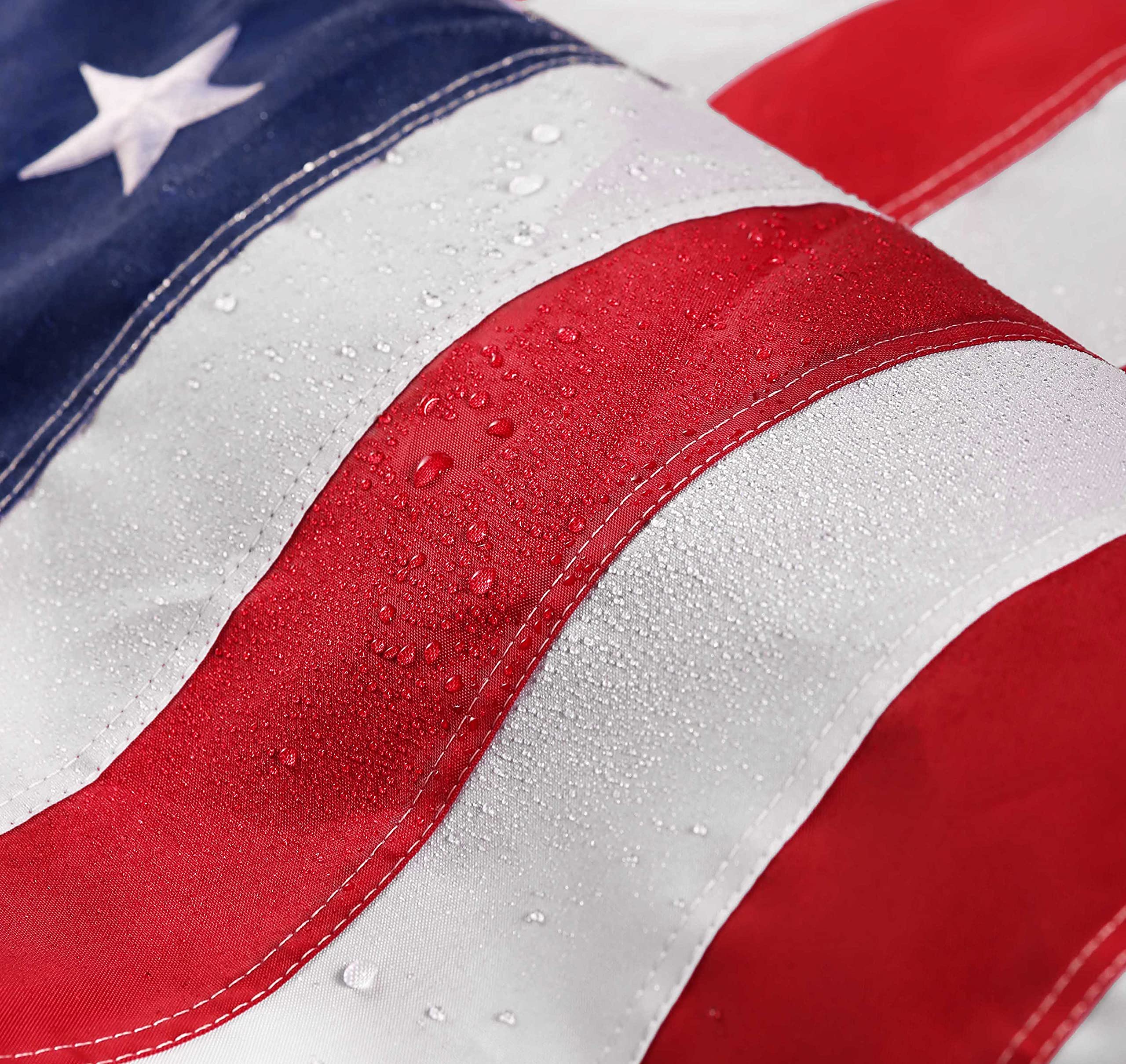 DANF FLAG American Flag 2x3 ft on flagpole