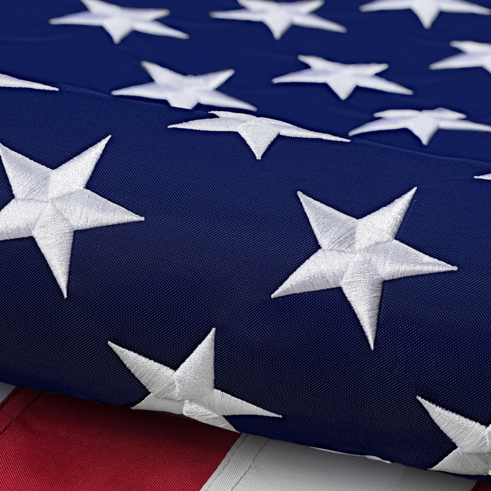 DANF FLAG American Flag 5x8 ft front view with vibrant colours