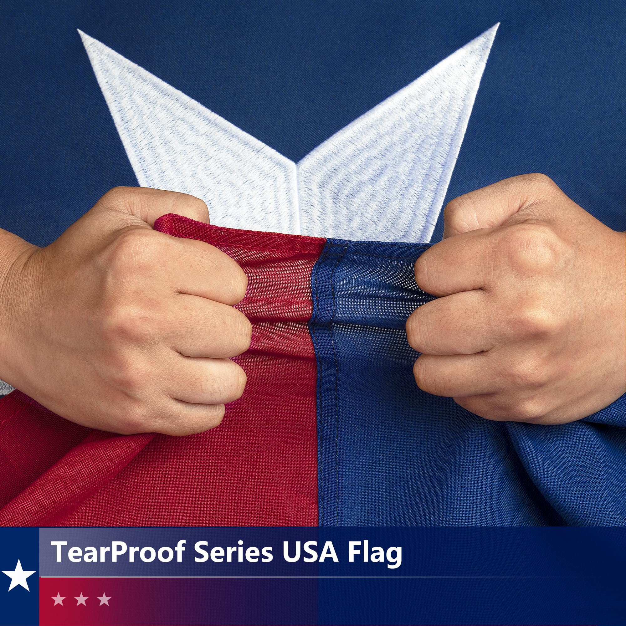 DANF FLAG Texas Flag 4x6 ft folded for storage