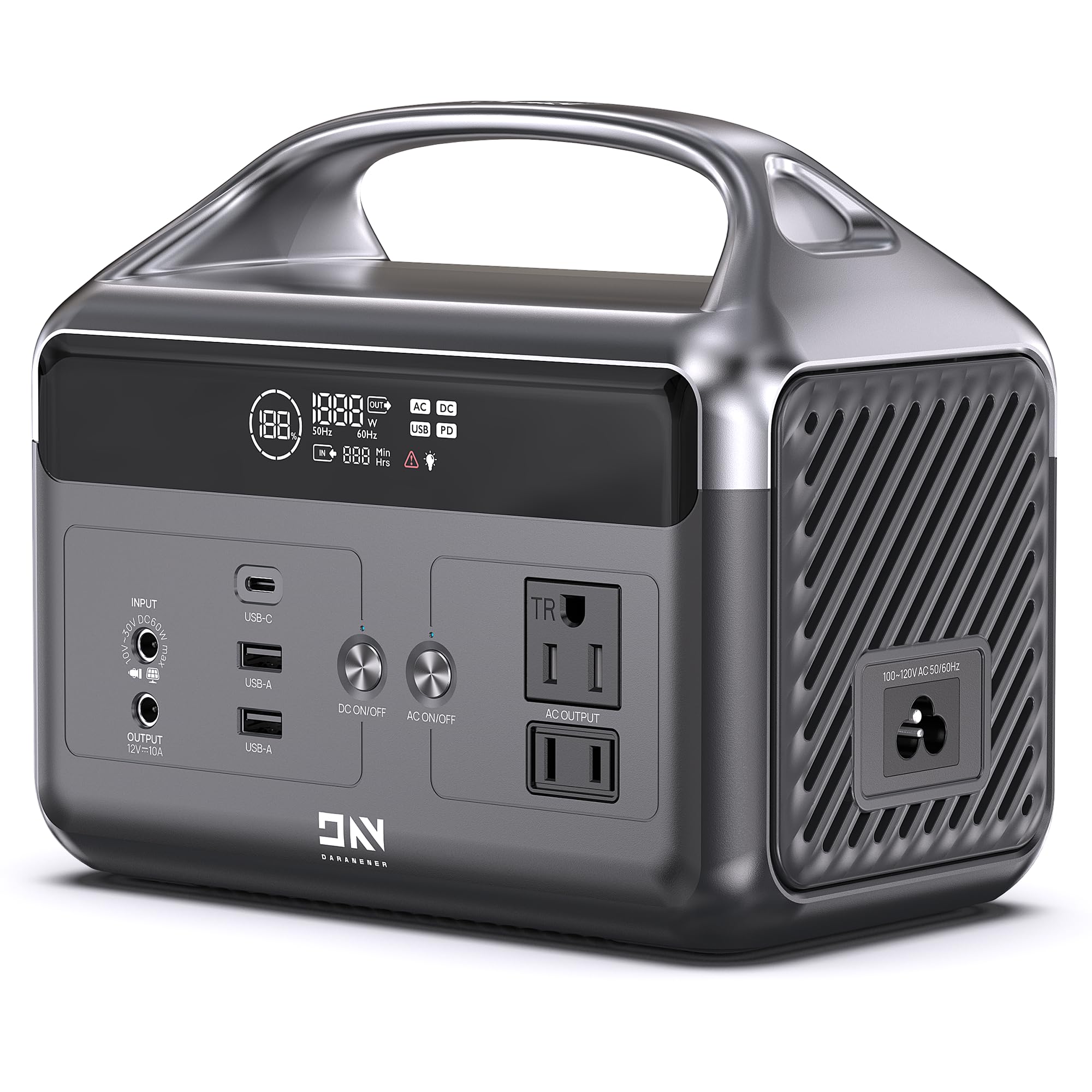 DaranEner 300W Portable Power Station front view