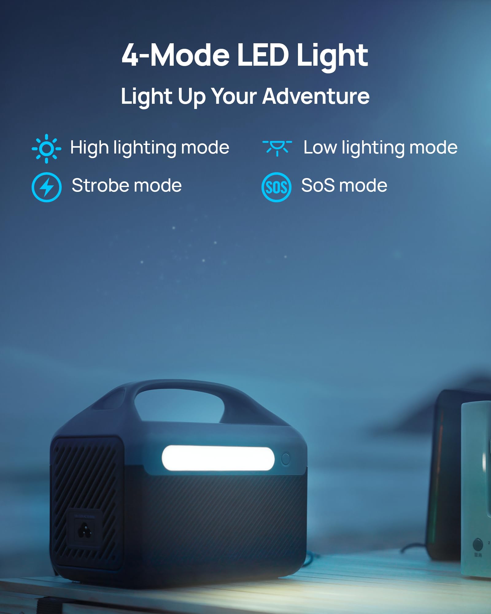 DaranEner 300W Portable Power Station packed for travel