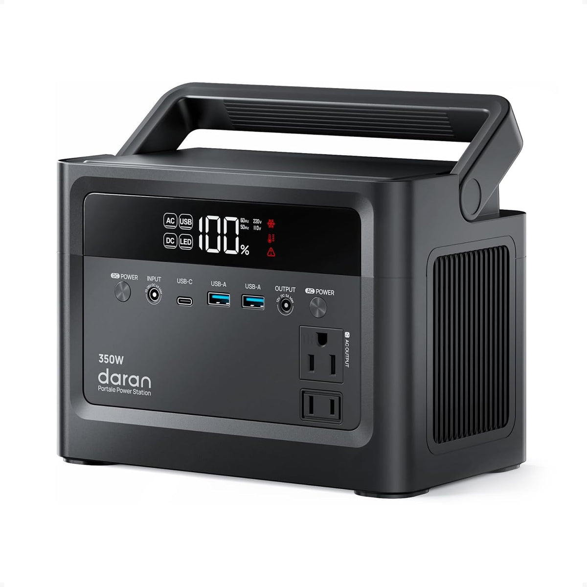 DaranEner Portable Power Station 350W front view