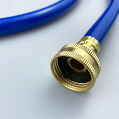 Darnassus garden hose in use watering a garden