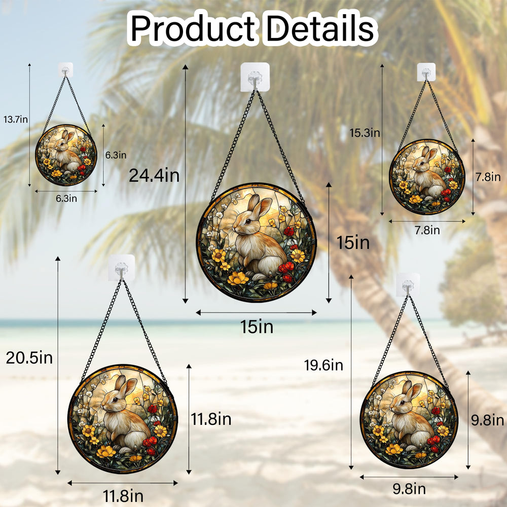 DASTOLL Stained Glass Suncatcher in packaging