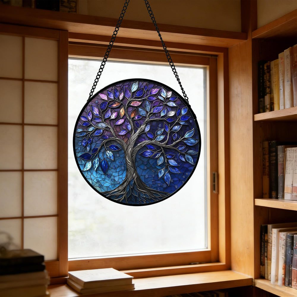 DASTOLL Suncatcher in sunlight showcasing colours