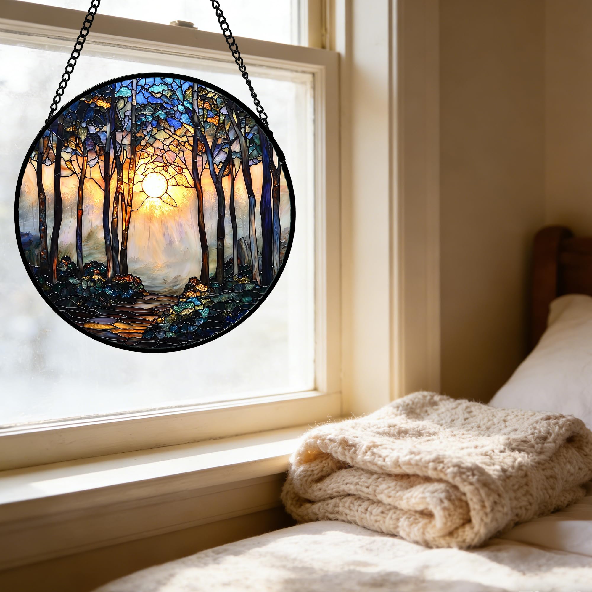 DASTOLL Suncatcher packaging with included hook and cord