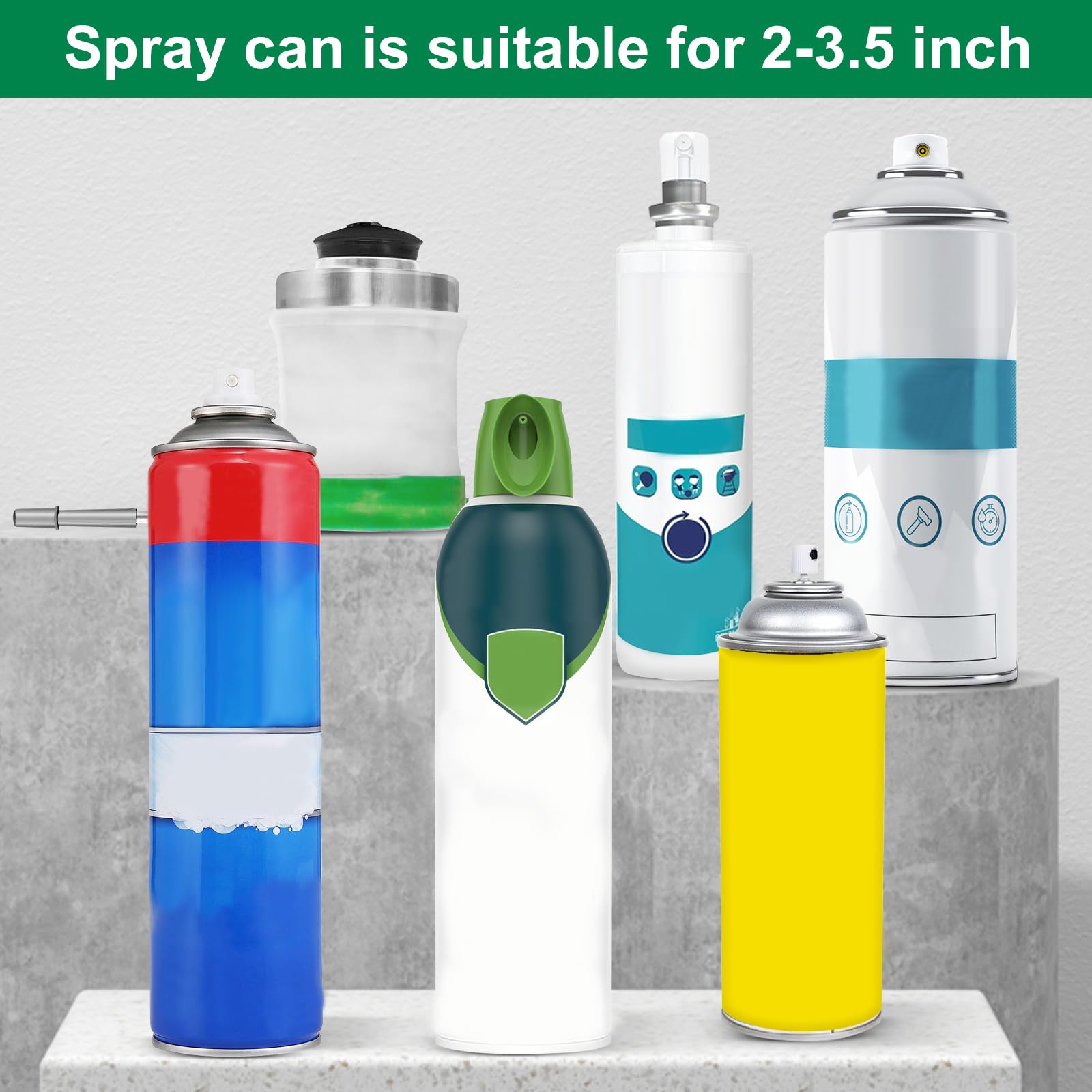 Dasunwat Spray Can Extension Pole Adaptor packaging
