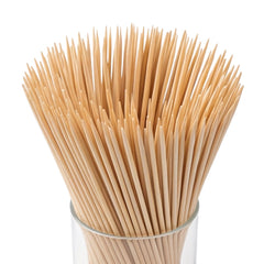 DaTpuik 12 inch bamboo skewers pack front view