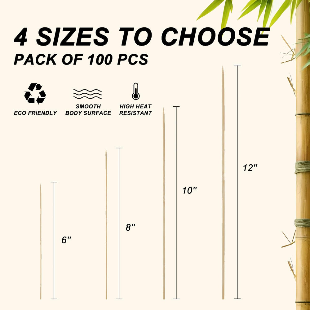 DaTpuik bamboo skewers arranged in a charcuterie board