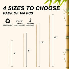 DaTpuik bamboo skewers arranged in a charcuterie board