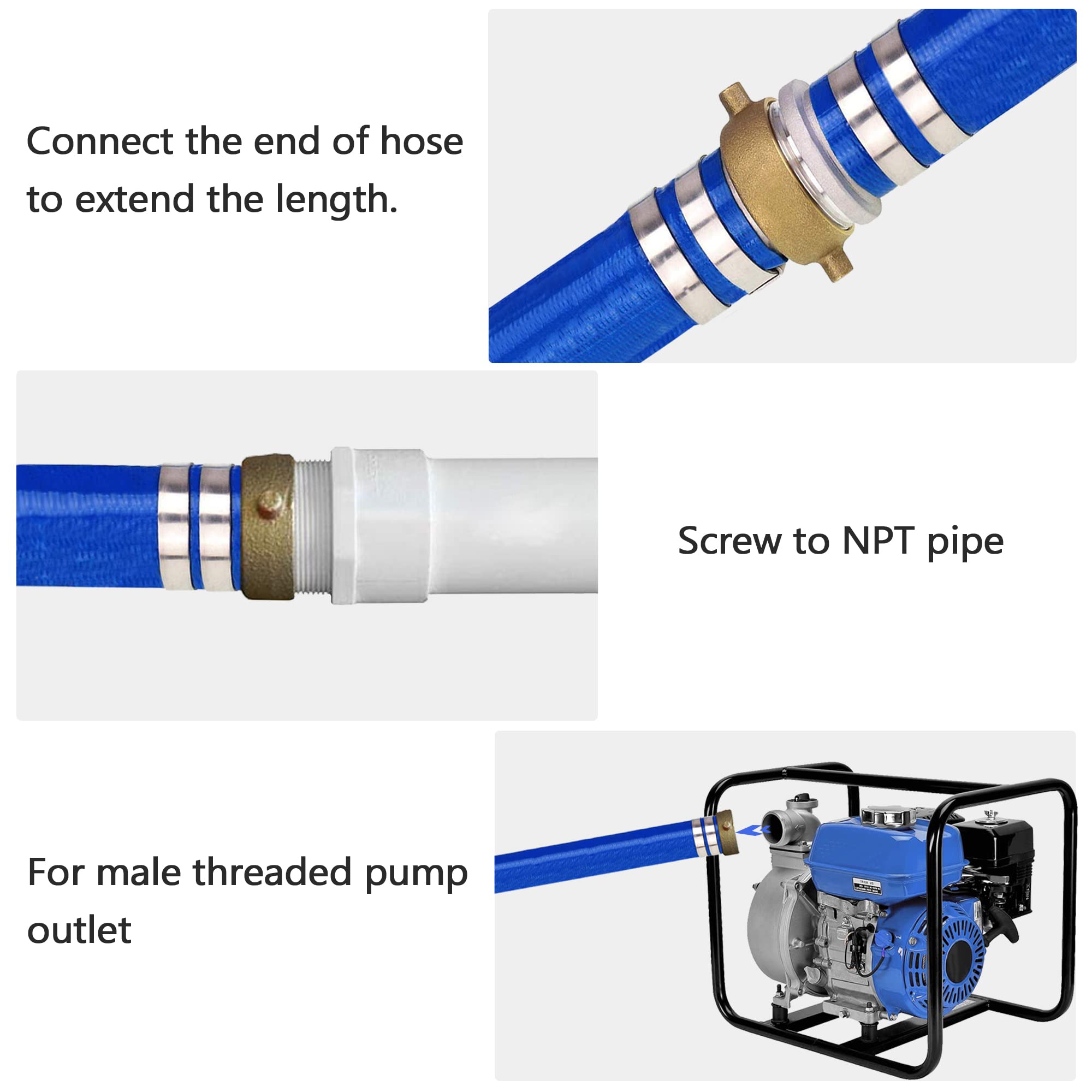 DAVCO hose showing its flat design and durability