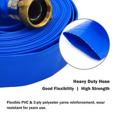 DAVCO Pool Backwash Hose displayed alongside a pool pump