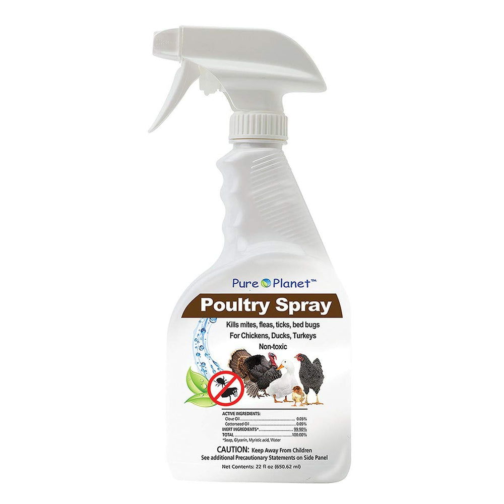 Davis Pure Planet Poultry Spray 22 oz front view