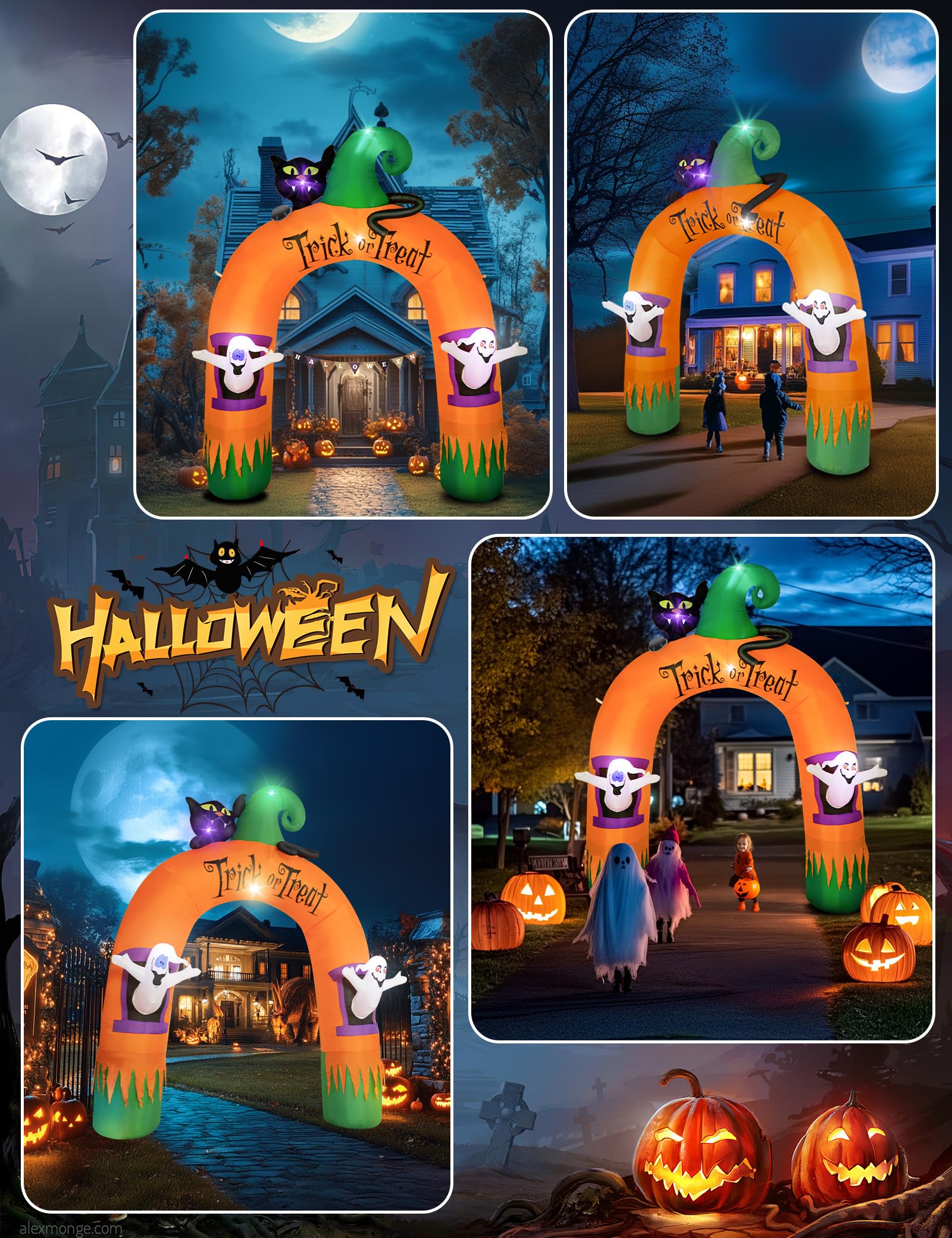 Dawdix inflatable archway packaging and accessories