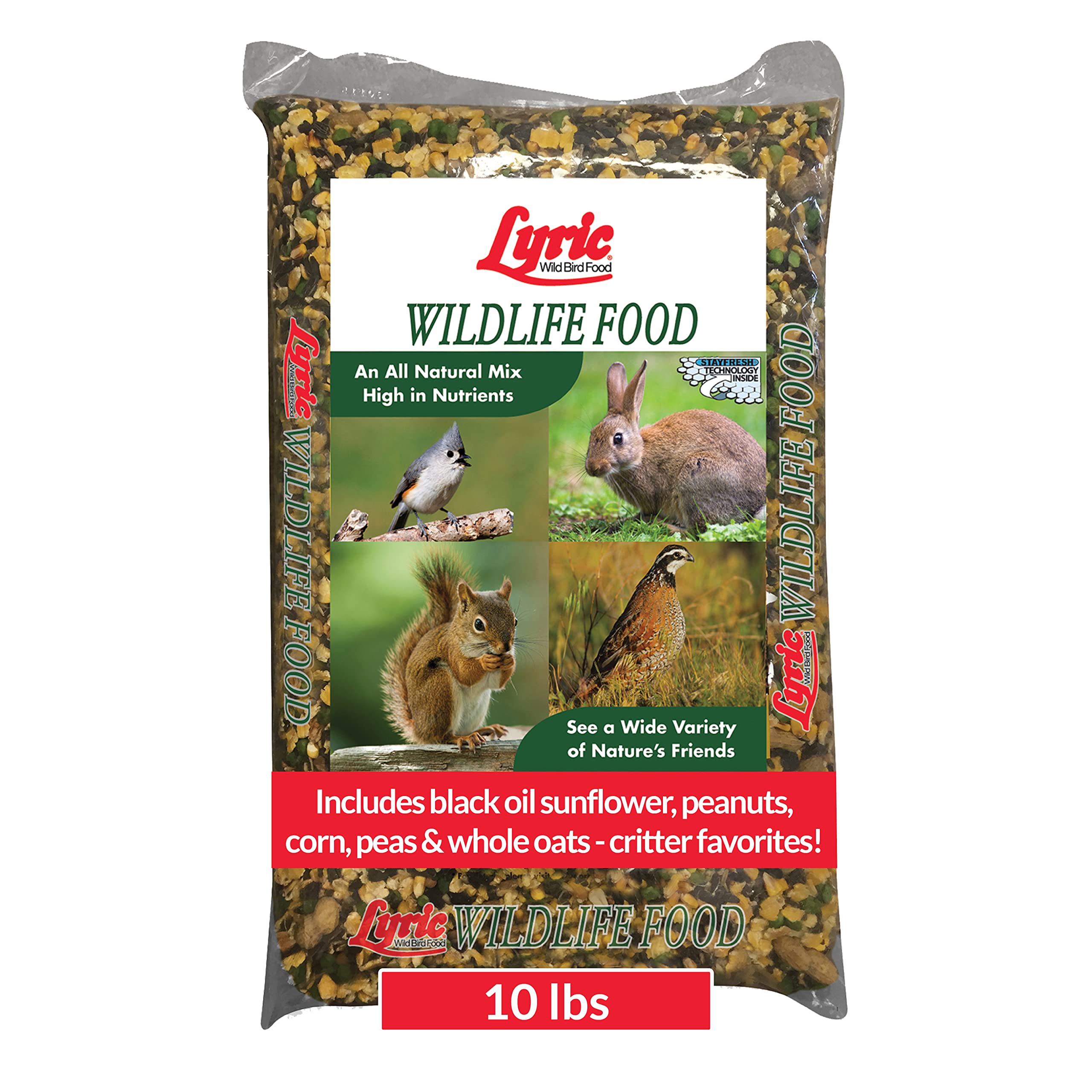 Dayang Wildlife Critter Food 10 lb bag front view