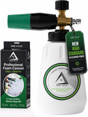 DBR Tech Foam Cannon front view with green design