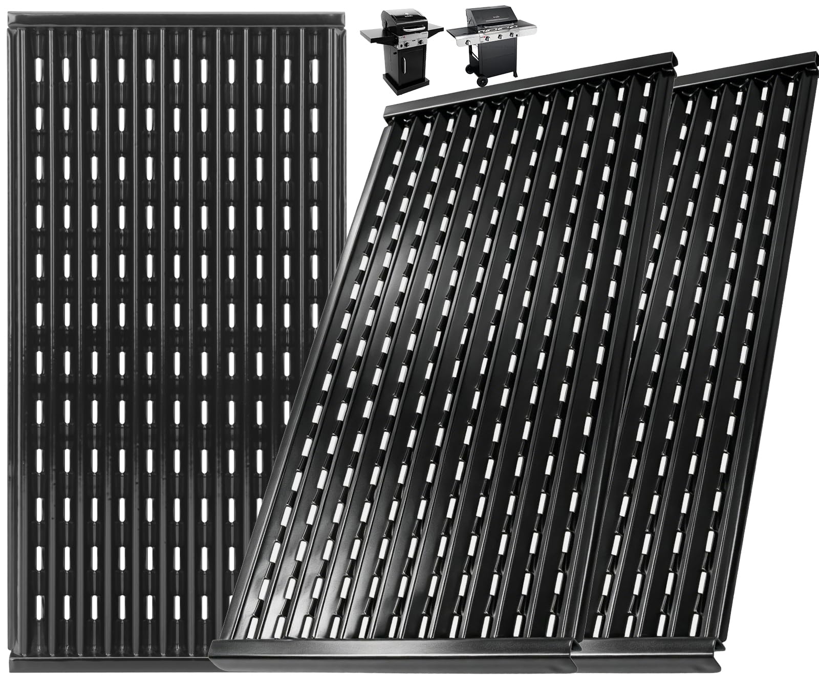 DcYourHome 17-inch infrared grill grates front view