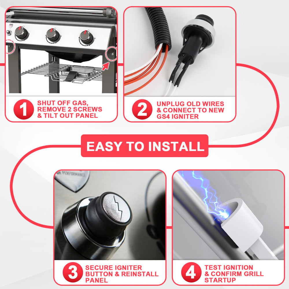 DcYourHome Igniter Switch compatible Weber models list