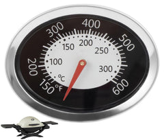 DcYourHome Temperature Gauge for Weber grills front view