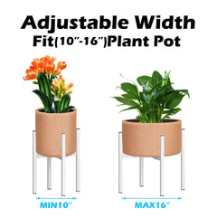 DDPow Heavy Plant Stand with 10-16 inch pot in use