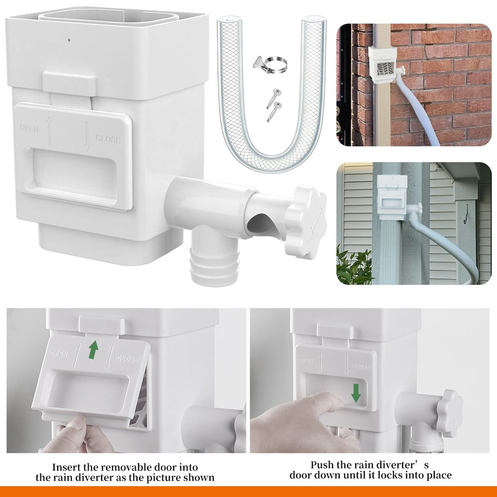 Debris filter of Anivia Rain Barrel Diverter Kit