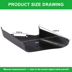 DECKMAN Side Discharge Chute for Toro 22-inch mower, side profile