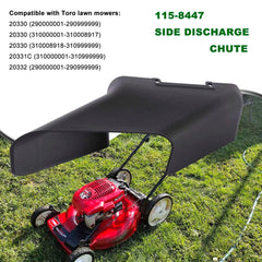DECKMAN Side Discharge Chute packaging with product details