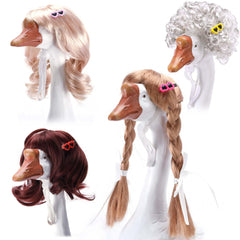 DECOHS Porch Goose Wigs in various styles and colours