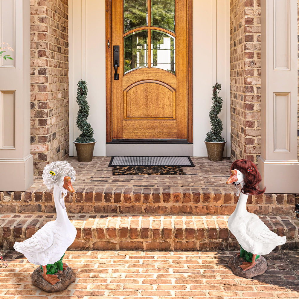 DECOHS Porch Goose Wigs pack showing all styles