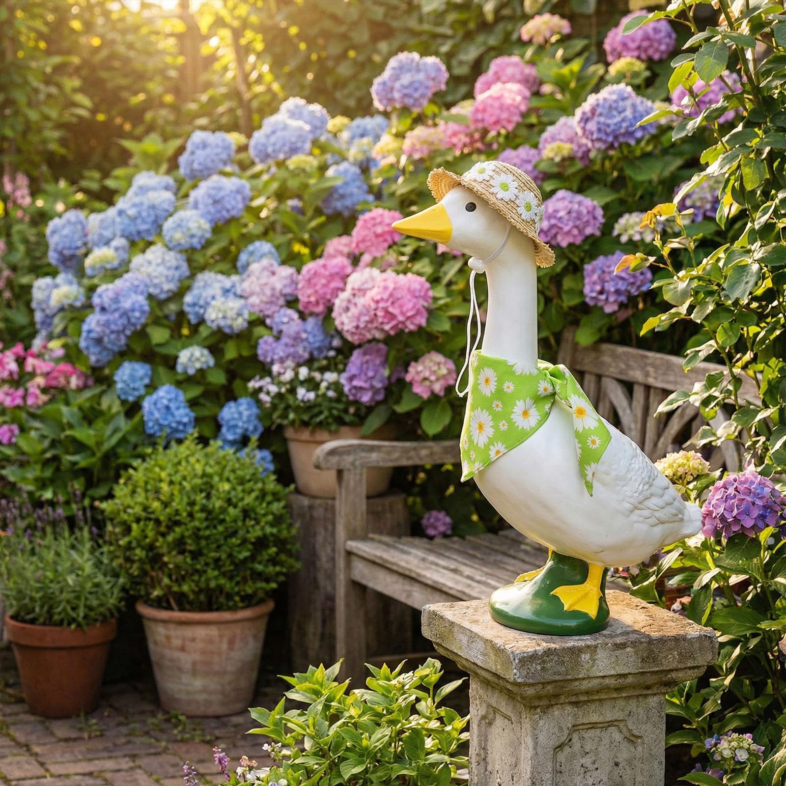 Decorative items for spring and summer garden