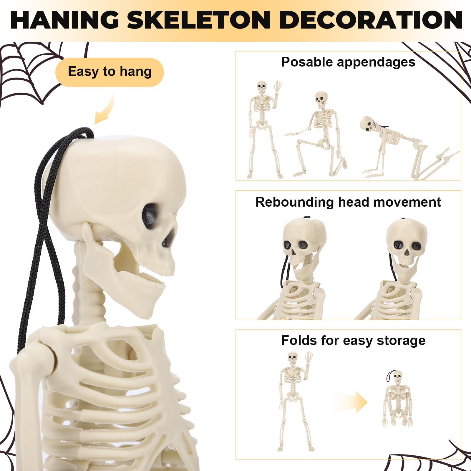 Decorative packaging of TMFsode Halloween skeletons