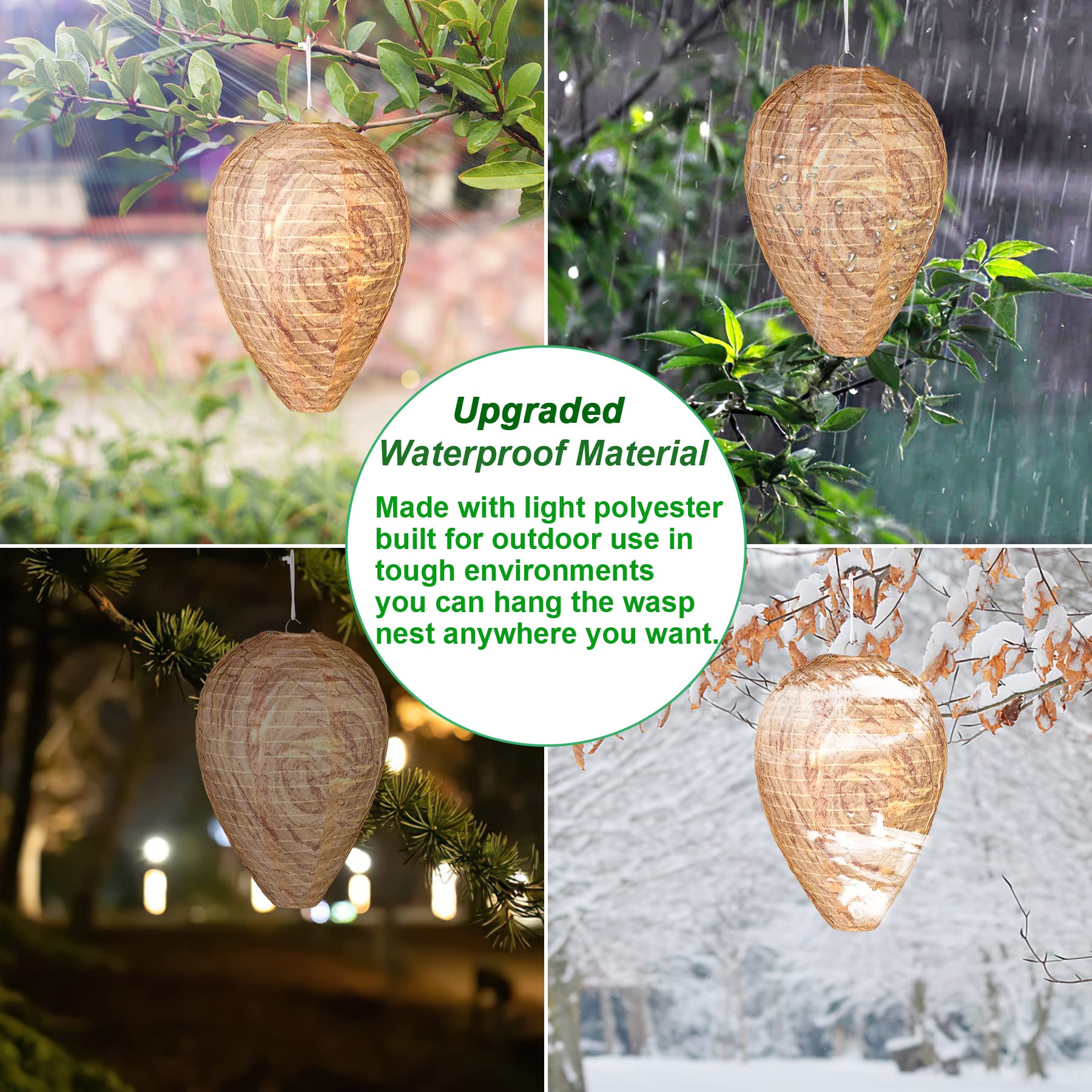 DECYOOL fake wasp nest decoy packaging