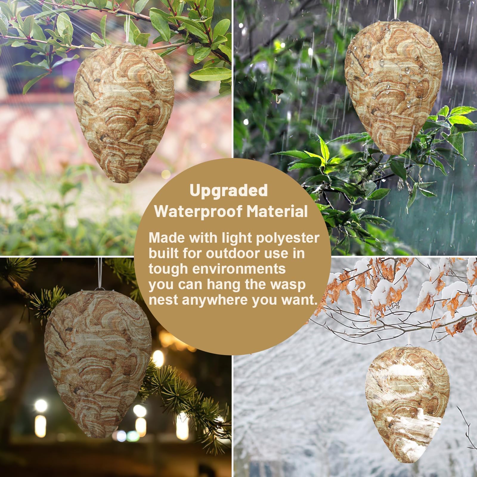 DECYOOL Wasp Nest Decoy easy assembly instructions