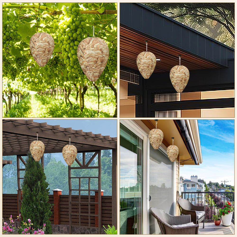 DECYOOL Wasp Nest Decoy ready for outdoor use