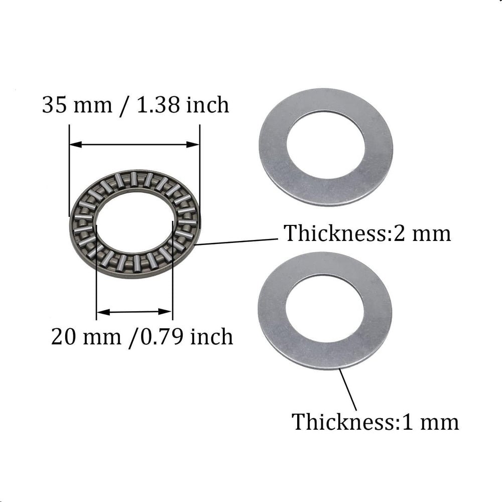 DEEG bearing kit dimensions and specifications