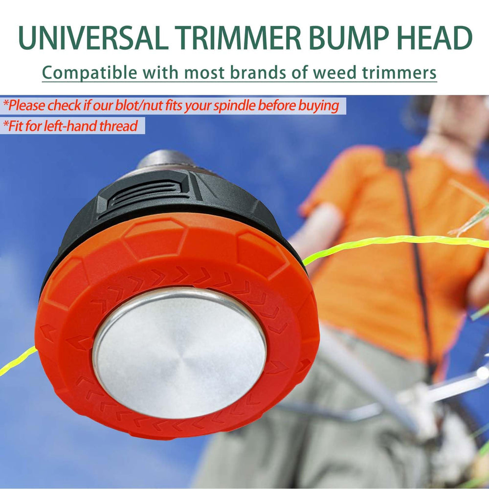 Deeploving Universal Weed Eater Head side view showcasing hardware kit