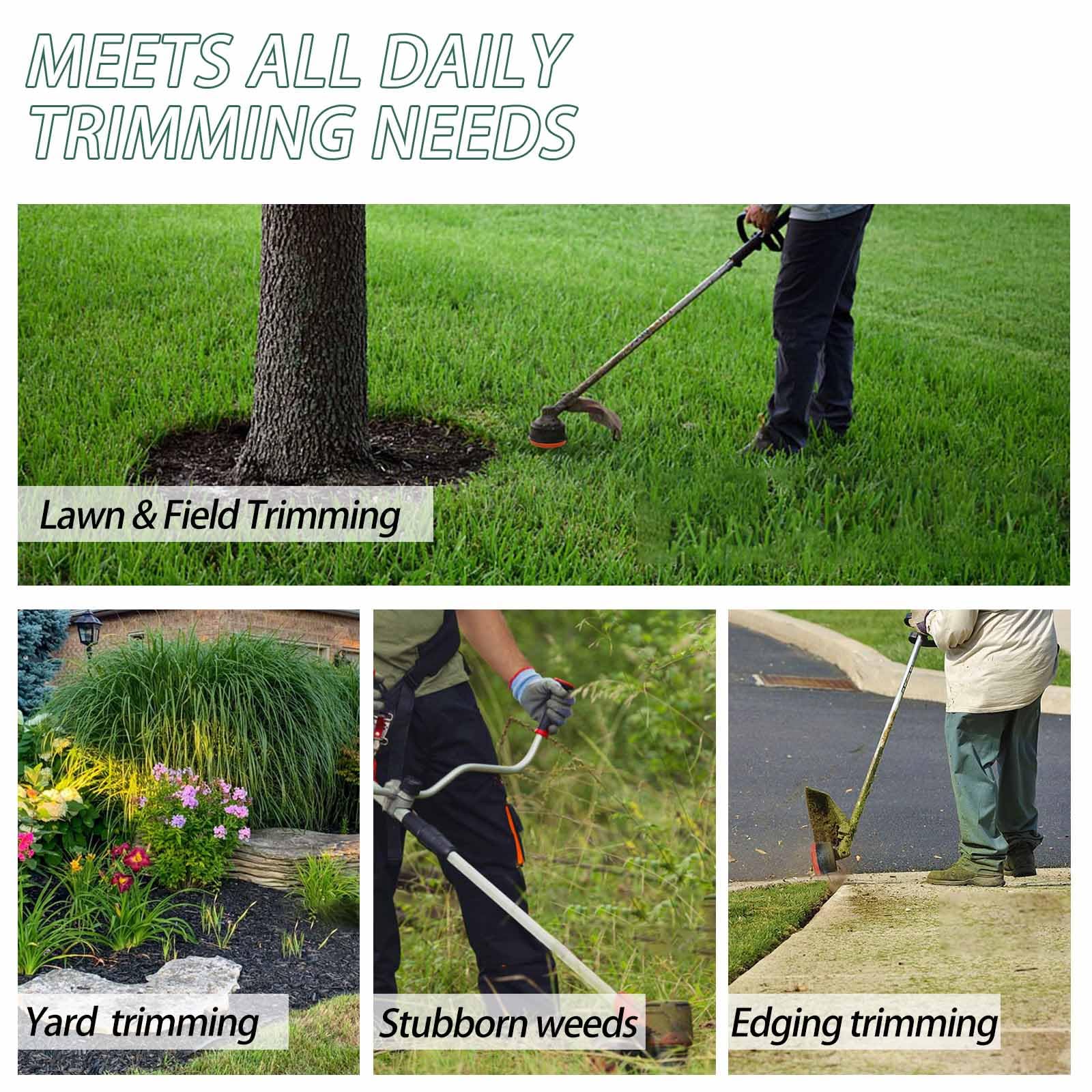 Deeploving Universal Weed Eater Head with 14ft trimmer line