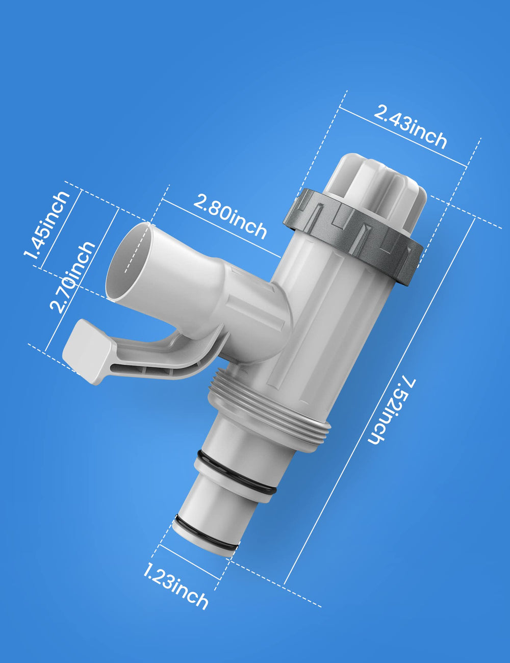 Deeroll Plunger Valve features highlighted