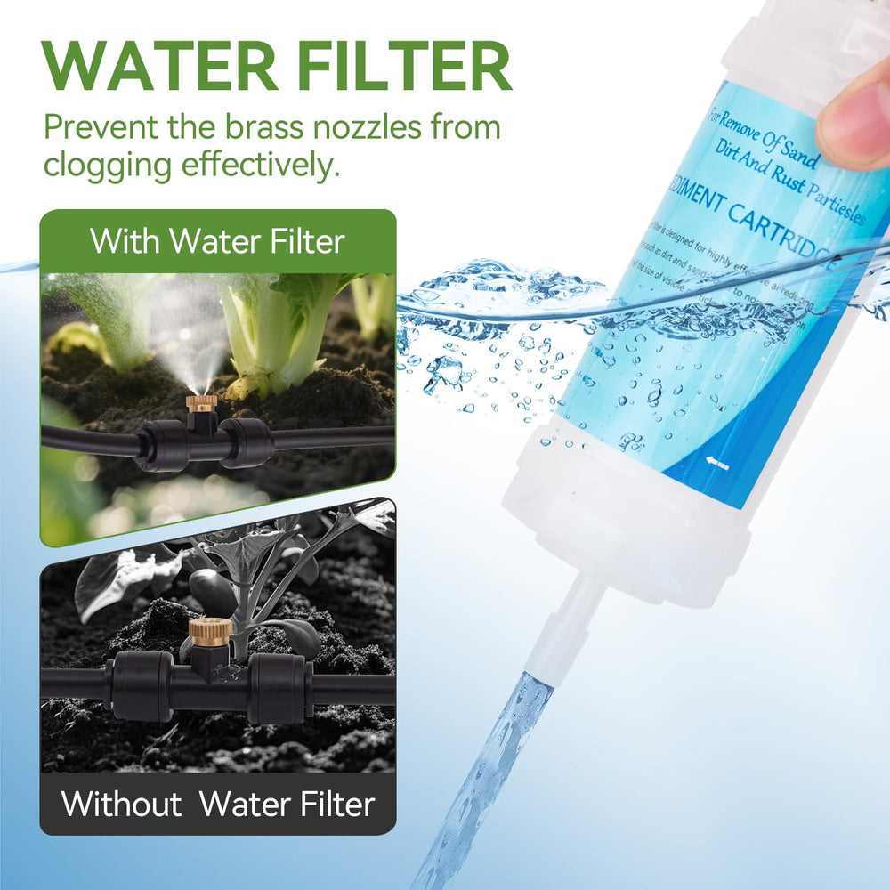 Delinlin misting system packaging and components