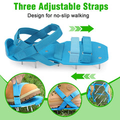 DenForste Lawn Aerator Shoes packaging front
