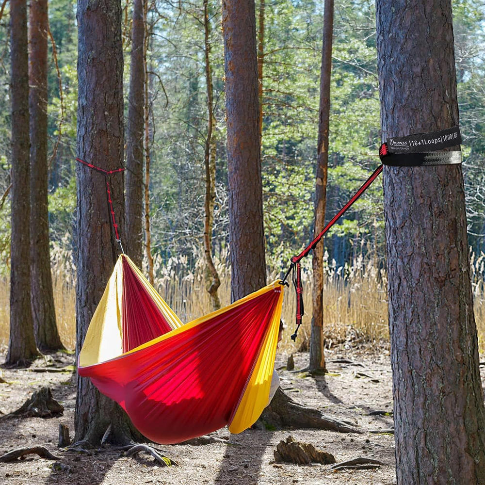 Desensa Hammock Tree Straps showing adjustable loops