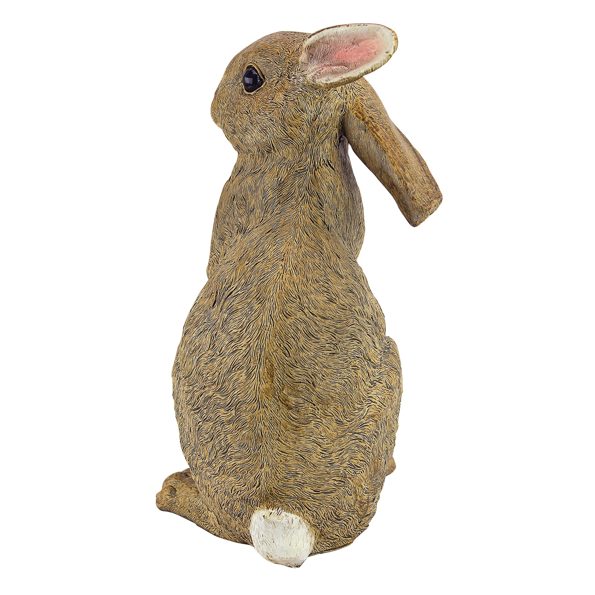 Design Toscano Hopper the Bunny statue close-up detailing paint