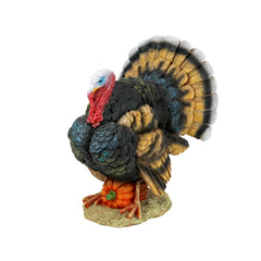 Design Toscano North American Turkey Statue full color front view