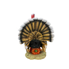 Design Toscano North American Turkey Statue on display in garden