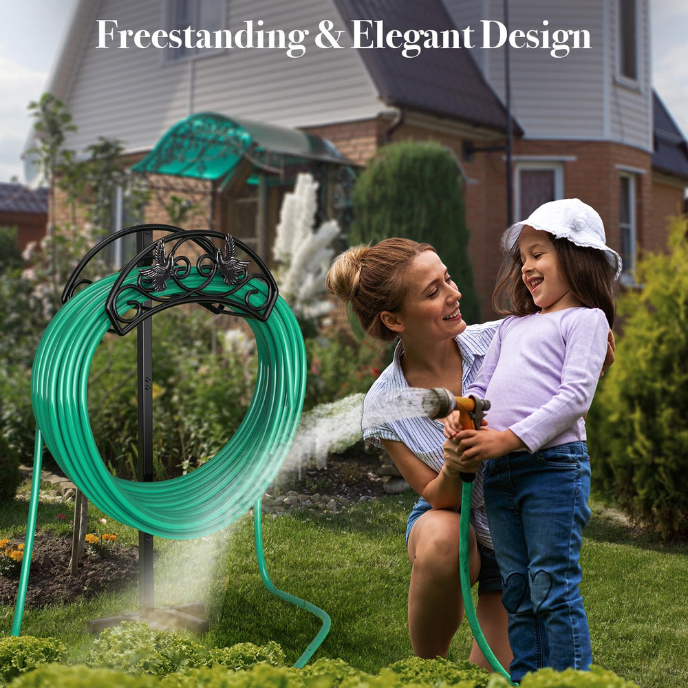 Detachable feature of Winpull Garden Hose Holder for easy storage