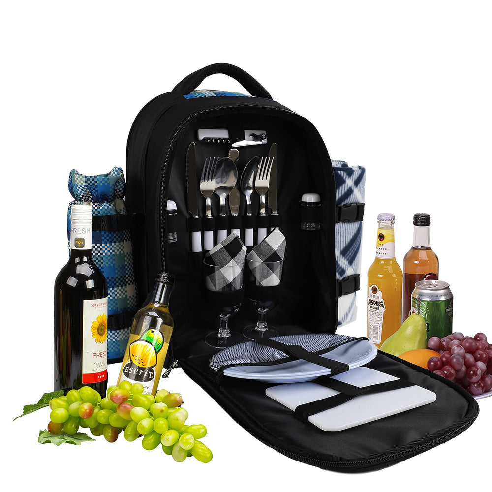 Detachable insulated wine cooler of the apollo walker Picnic Backpack