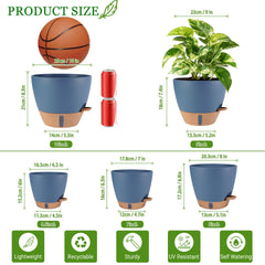 Detachable tray of Fielda self-watering pot for easy cleaning