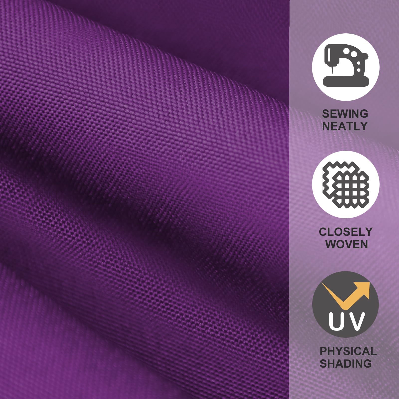 Detail of the air vent in the EliteShade umbrella canopy cover