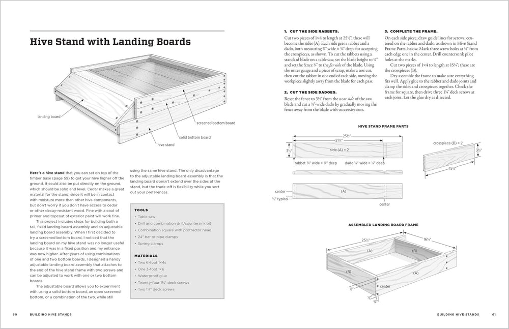 Detailed illustration of a top bar hive