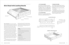 Detailed illustration of a top bar hive